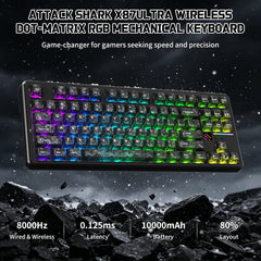 Attack Shark X87 Ultra Wireless Keyboard