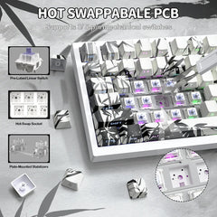 ATTACK SHARK X820Ultra Tri-mode Gasket Mechanical Keyboard