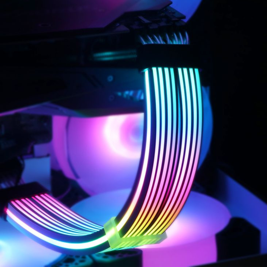 GPU & 24PIN ARGB Lighting Extension Cable