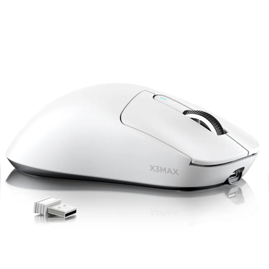 ATTACK SHARK X3MAX PAW3950 Wireless Gaming Mouse – White