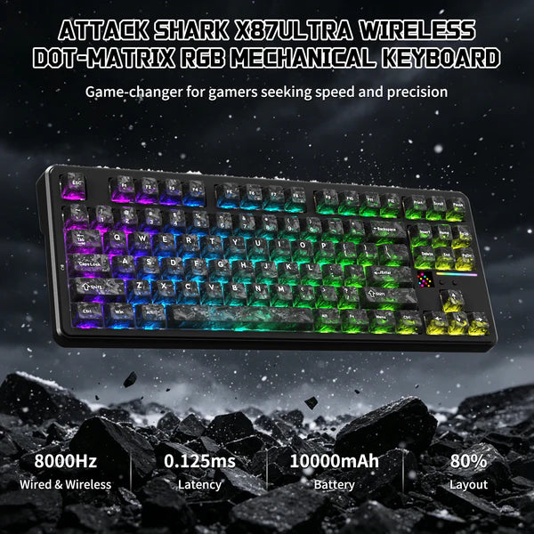 Attack Shark X87 Ultra Wireless Keyboard