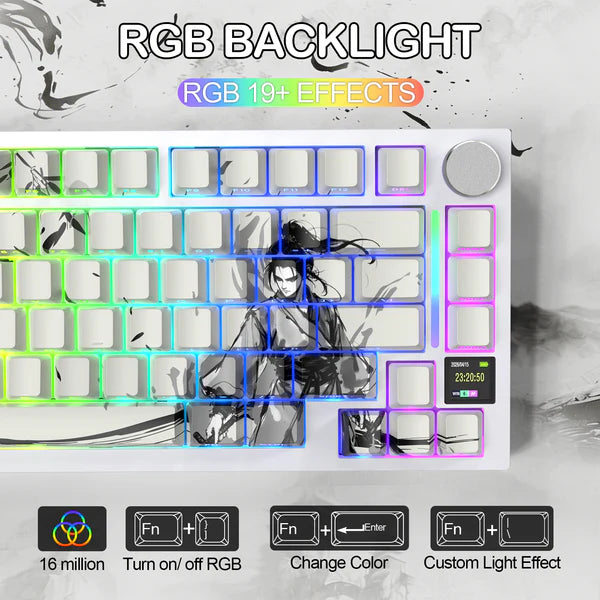 ATTACK SHARK X820Ultra Tri-mode Gasket Mechanical Keyboard
