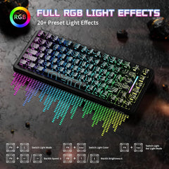 Attack Shark X82 Pro HE Keyboard (Black Contour)