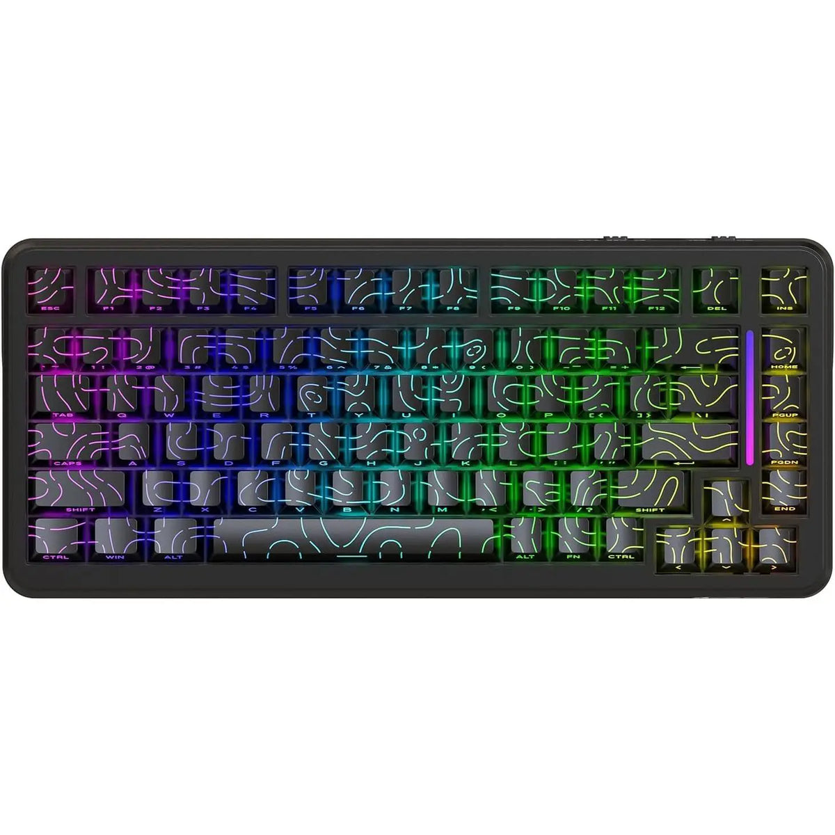 Attack Shark X82 Pro HE Keyboard (Black Contour)