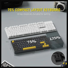 Attack Shark M86 Keyboard (Star Black)